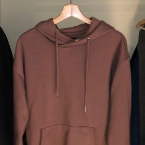 Brown hoodie